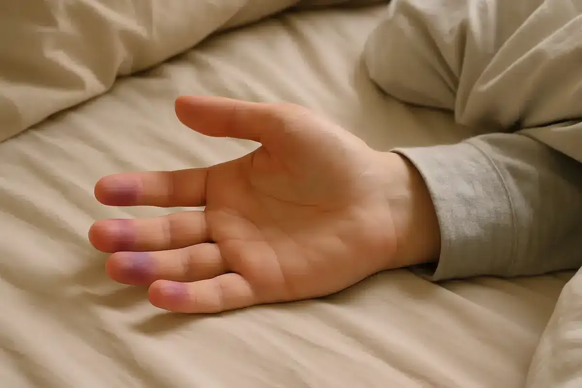 Pontas dos dedos dormentes ao acordar: quando se preocupar