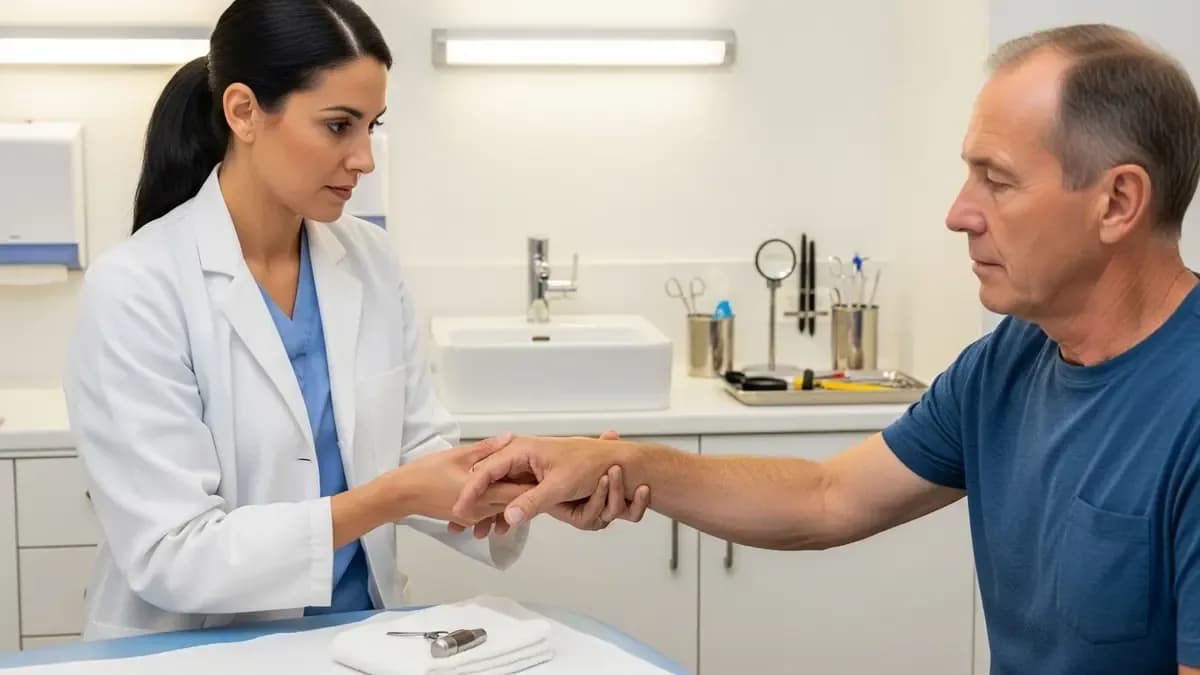 Cirurgia na mão é perigoso