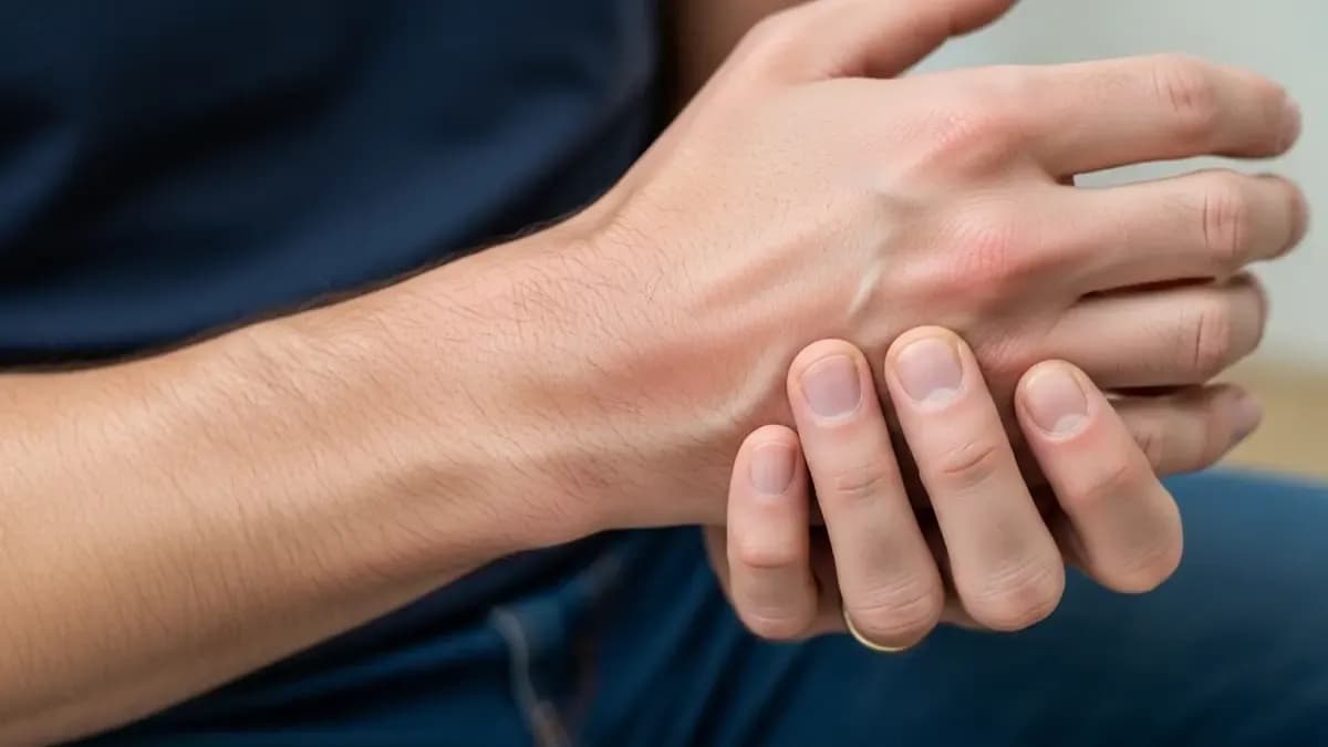 Compressão do nervo radial superficial