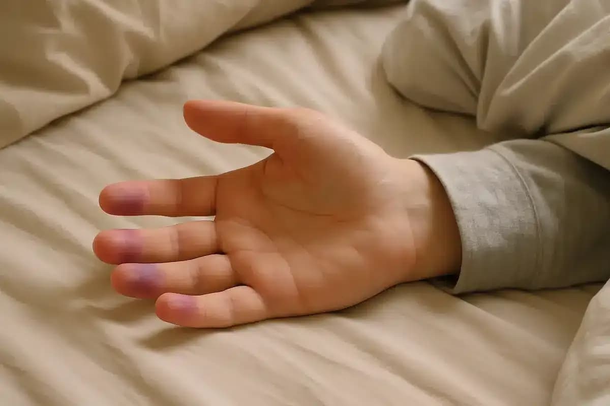 Pontas dos dedos dormentes ao acordar: quando se preocupar